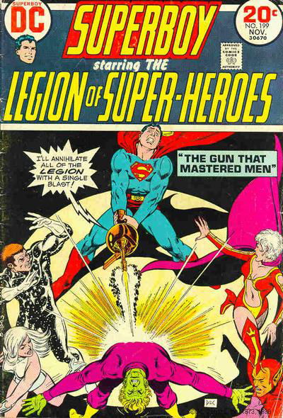 Superboy (DC, 1949 series) #199 November 1973