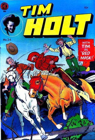 Tim Holt (Magazine Enterprises, 1948 series) #24 (June-July 1951)