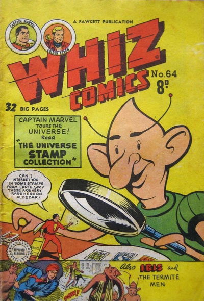 Whiz Comics (Cleland, 1949 series) #64 [1952?]