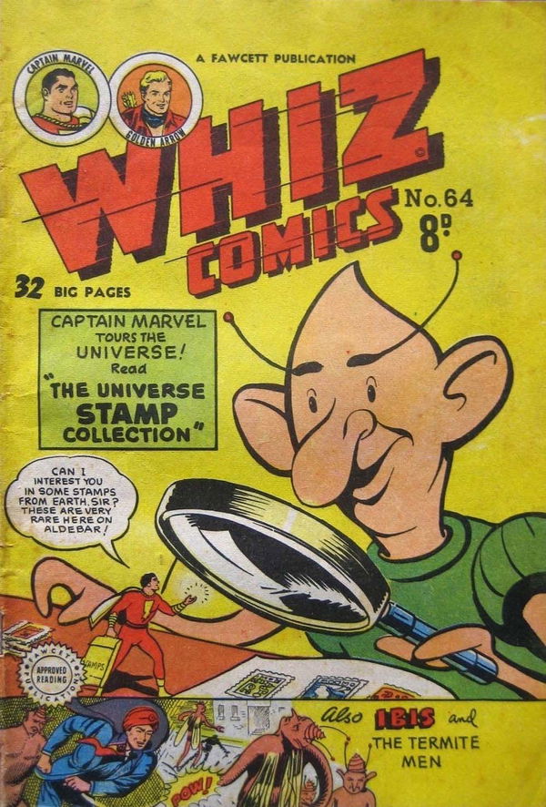 Whiz Comics (Cleland, 1949 series) #64 ([1952?])