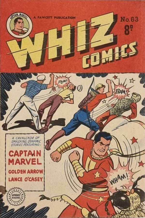 Whiz Comics (Cleland, 1949 series) #63 ([1952?])