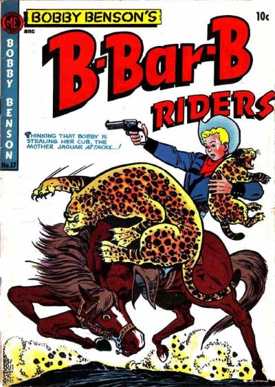 Bobby Benson's B-Bar-B Riders (Magazine Enterprises, 1950 series) #17 (November-December 1952)