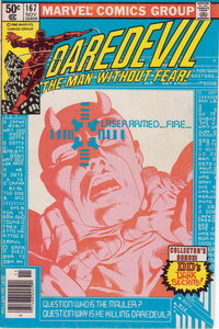 Daredevil (Marvel, 1964 series)  #167 (November 1980) — DD's Dark Secrets!