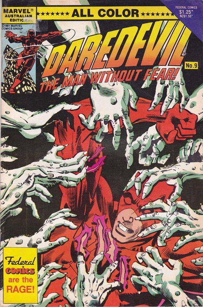 Daredevil the Man Without Fear!  #9 (October 1985)