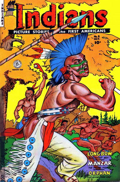 Indians (Fiction House, 1950 series) #8 (October 1951)