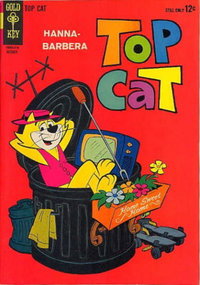 Top Cat (Western, 1962 series)  #12 (October 1964) — Trash can home