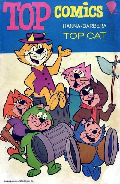 Top Comics Top Cat (Western, 1967 series)  #1 (July 1967)