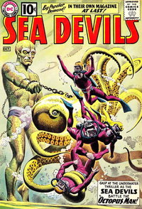 Sea Devils (DC, 1961 series)  #1 (September-October 1961)
