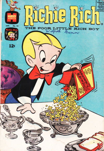 Richie Rich (Harvey, 1960 series) #15 (January 1963)