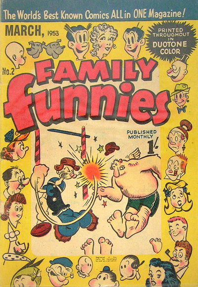 Family Funnies  #2 (March 1953)