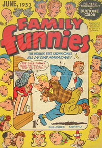 Family Funnies (ANL, 1953 series) #5 June 1953