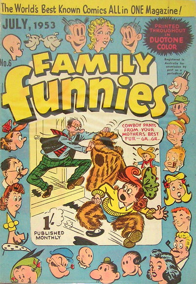 Family Funnies  #6 (July 1953)