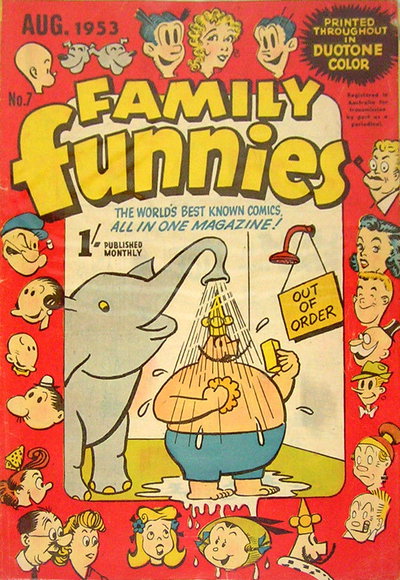 Family Funnies  #7 (August 1953)