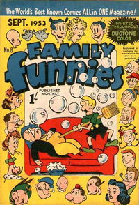 Family Funnies (ANL, 1953 series) #8 September 1953