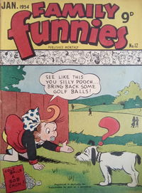 Family Funnies (ANL, 1953 series) #12 January 1954