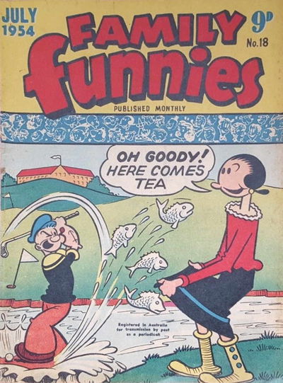 Family Funnies (ANL, 1953 series) #18 (July 1954)