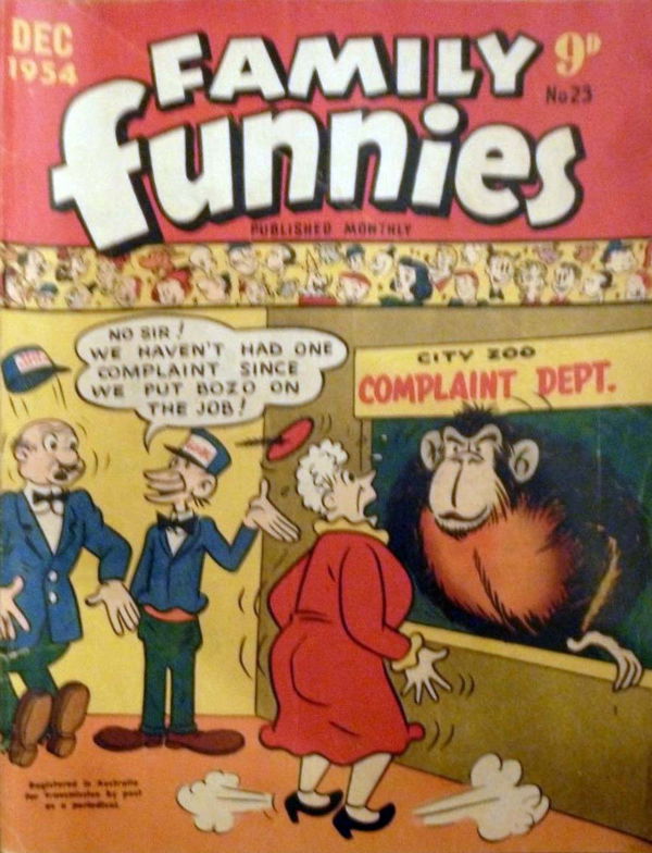 Family Funnies (ANL, 1953 series) #23 (December 1954)