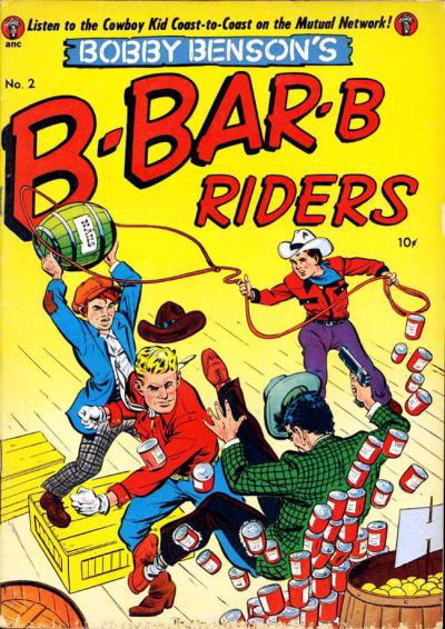 Bobby Benson's B-Bar-B Riders (Magazine Enterprises, 1950 series) #2 July-August 1950