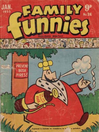 Family Funnies  #24 (January 1955)