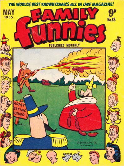 Family Funnies  #28 (May 1955)