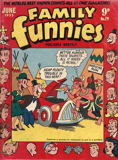 Family Funnies  #29 (June 1955)