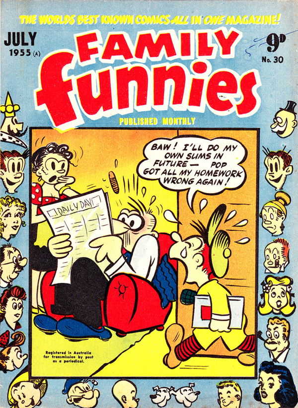 Family Funnies (ANL, 1953 series) #30 (July 1955)