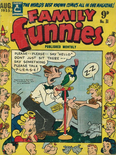 Family Funnies (ANL, 1953 series) #31 (August 1955)