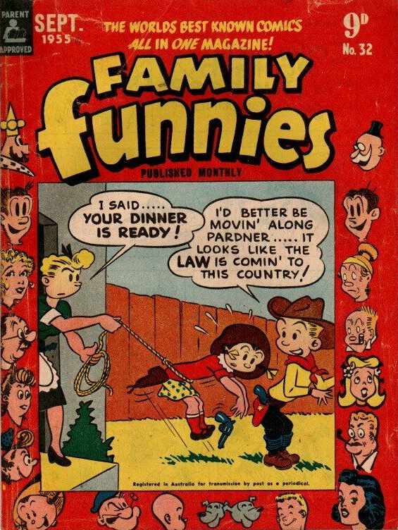 Family Funnies (ANL, 1953 series) #32 (September 1955)