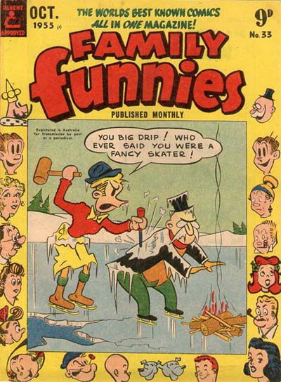 Family Funnies (ANL, 1953 series) #33 (October 1955)