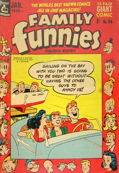 Family Funnies (ANL, 1953 series) #36 (January 1956)