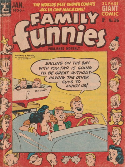 Family Funnies  #36 (January 1956)