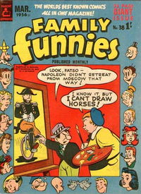 Family Funnies (ANL, 1953 series) #38 March 1956