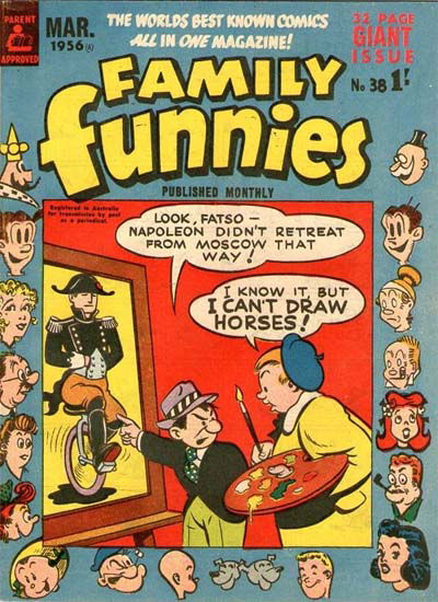 Family Funnies (ANL, 1953 series) #38 (March 1956)