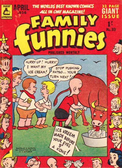 Family Funnies (ANL, 1953 series) #39 (April 1956)