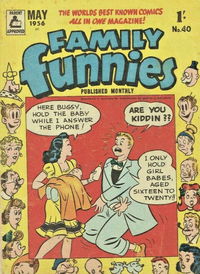 Family Funnies (ANL, 1953 series) #40 May 1956