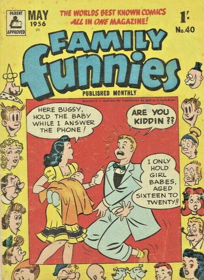 Family Funnies (ANL, 1953 series) #40 (May 1956)