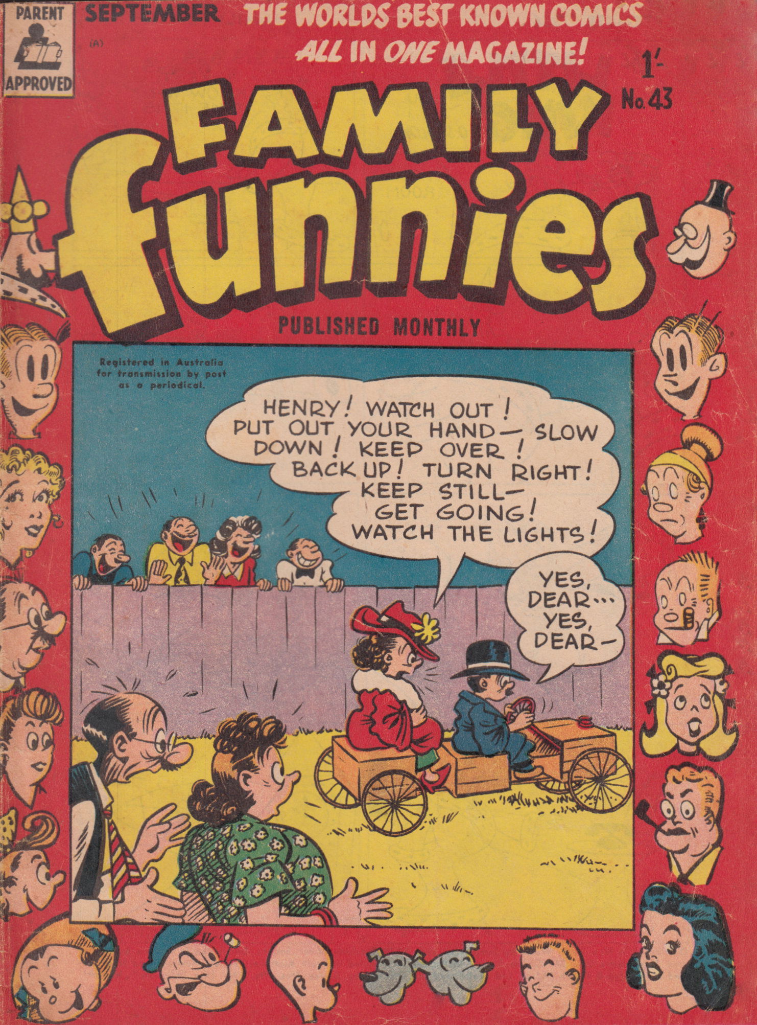 Family Funnies (ANL, 1953 series) #43 (September 1956)