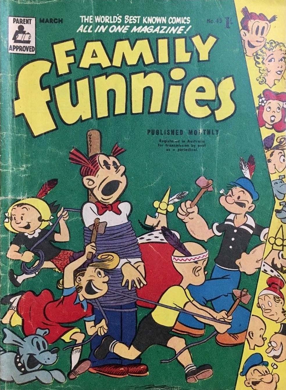 Family Funnies (ANL, 1953 series) #49 (March 1957)