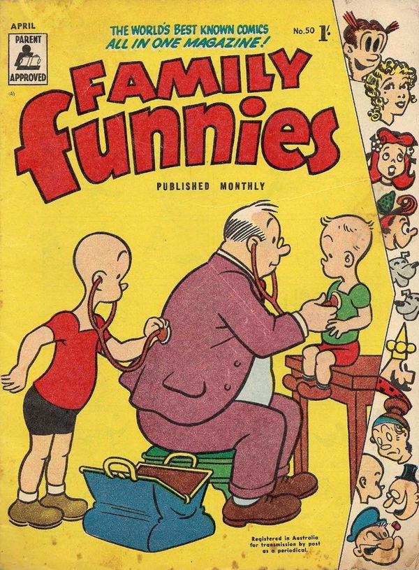 Family Funnies (ANL, 1953 series) #50 (April 1957)