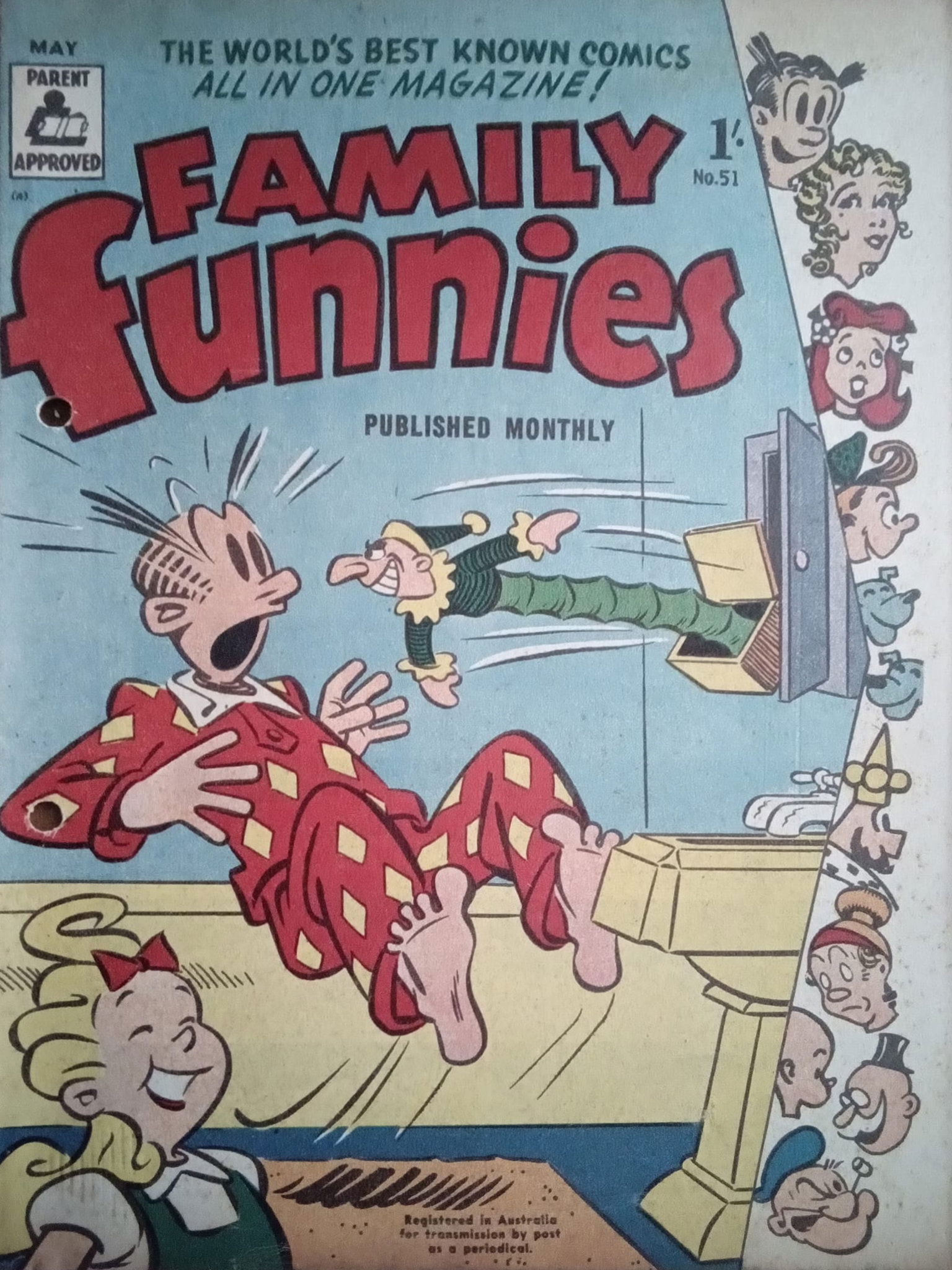 Family Funnies (ANL, 1953 series) #51 (May 1957)