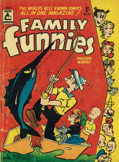 Family Funnies  #53 (July 1957)