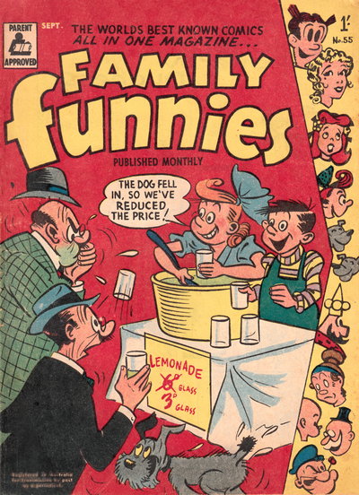 Family Funnies  #55 (September 1957)
