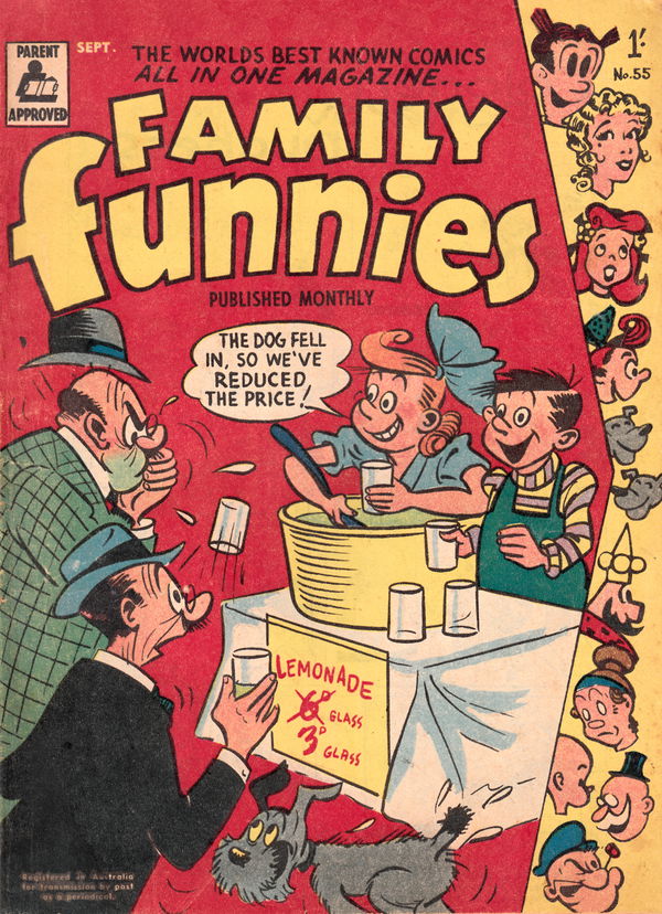 Family Funnies (ANL, 1953 series) #55 (September 1957)