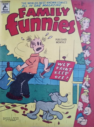 Family Funnies  #58 (December 1957)