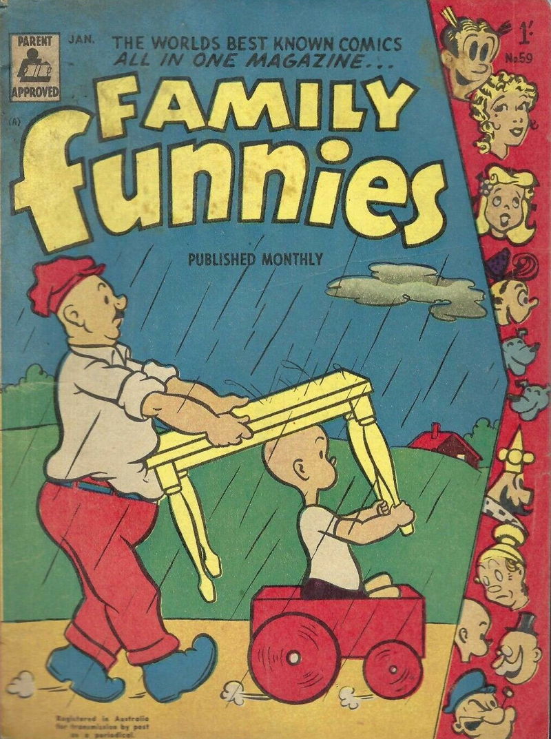Family Funnies (ANL, 1953 series) #59 (January 1958)