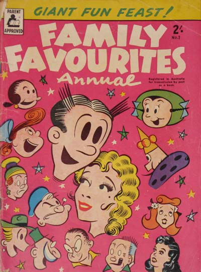 Family Favourites Annual (Jubilee, 1958? series) #1 ([December 1958])