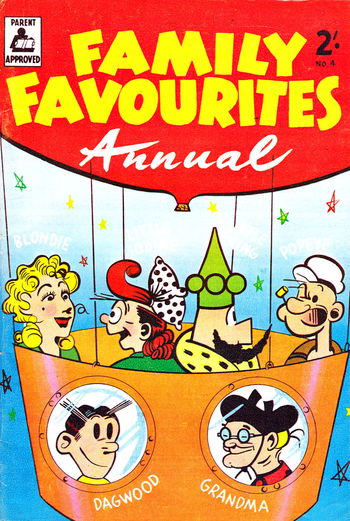 Family Favourites Annual (Jubilee, 1958? series) #4 ([December 1961])