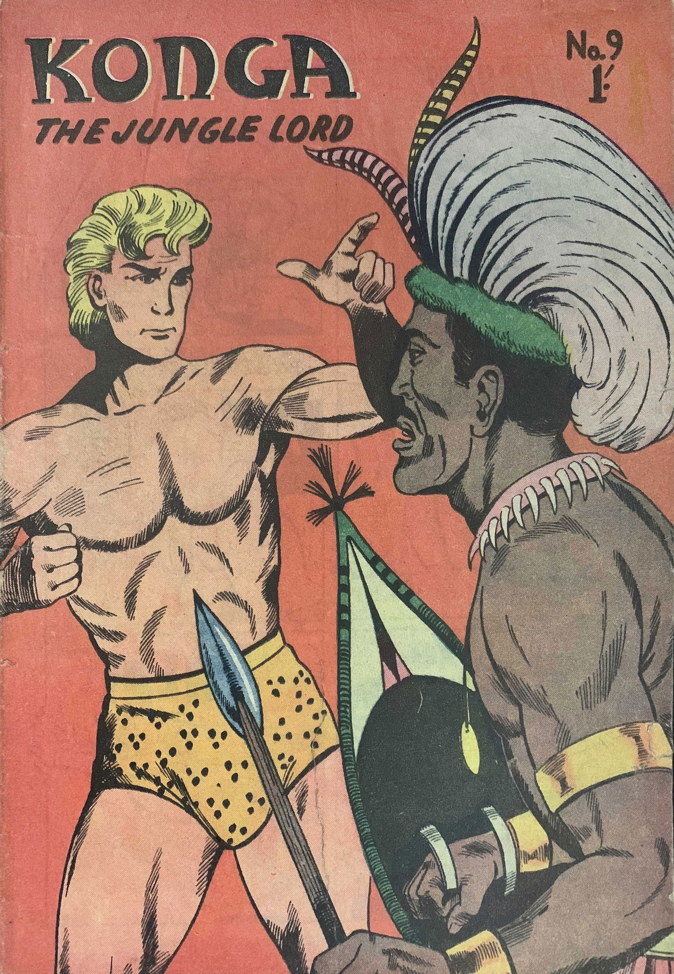 Konga the Jungle Lord (Young's, 1957? series) #9 ([August 1957?])