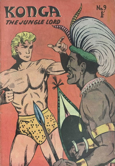 Konga the Jungle Lord (Young's, 1957? series) #9 [August 1957?]