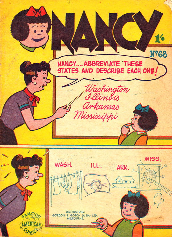 Nancy (New Century, 1952 series) #68 ([January 1958?])